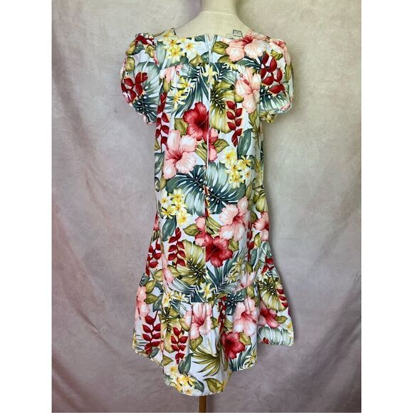 Vintage 90s Hilo Hattie Hawaiian Dress - Picture 4 of 7